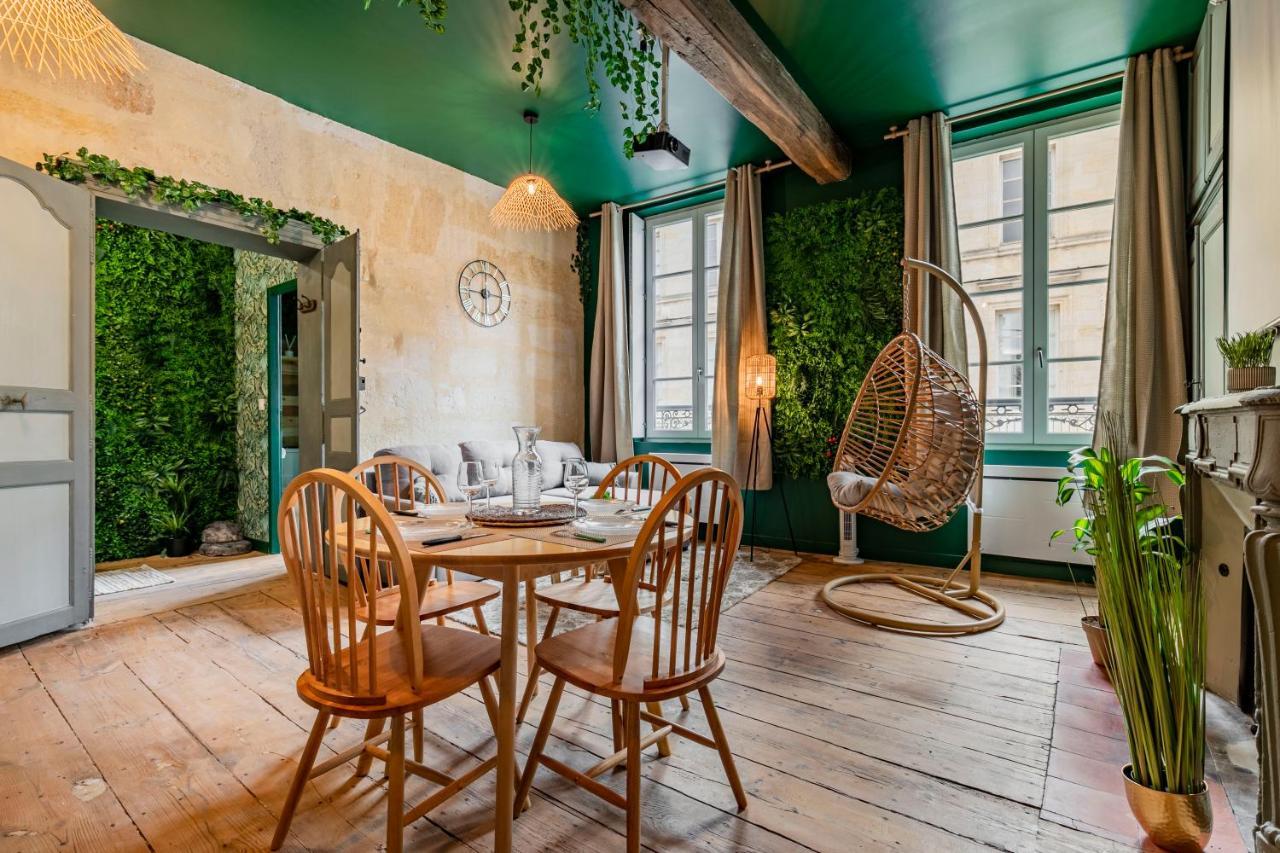 Appartement Jungle - Libourne Centre - 4 Pers - Sauna - Netflix Exteriér fotografie