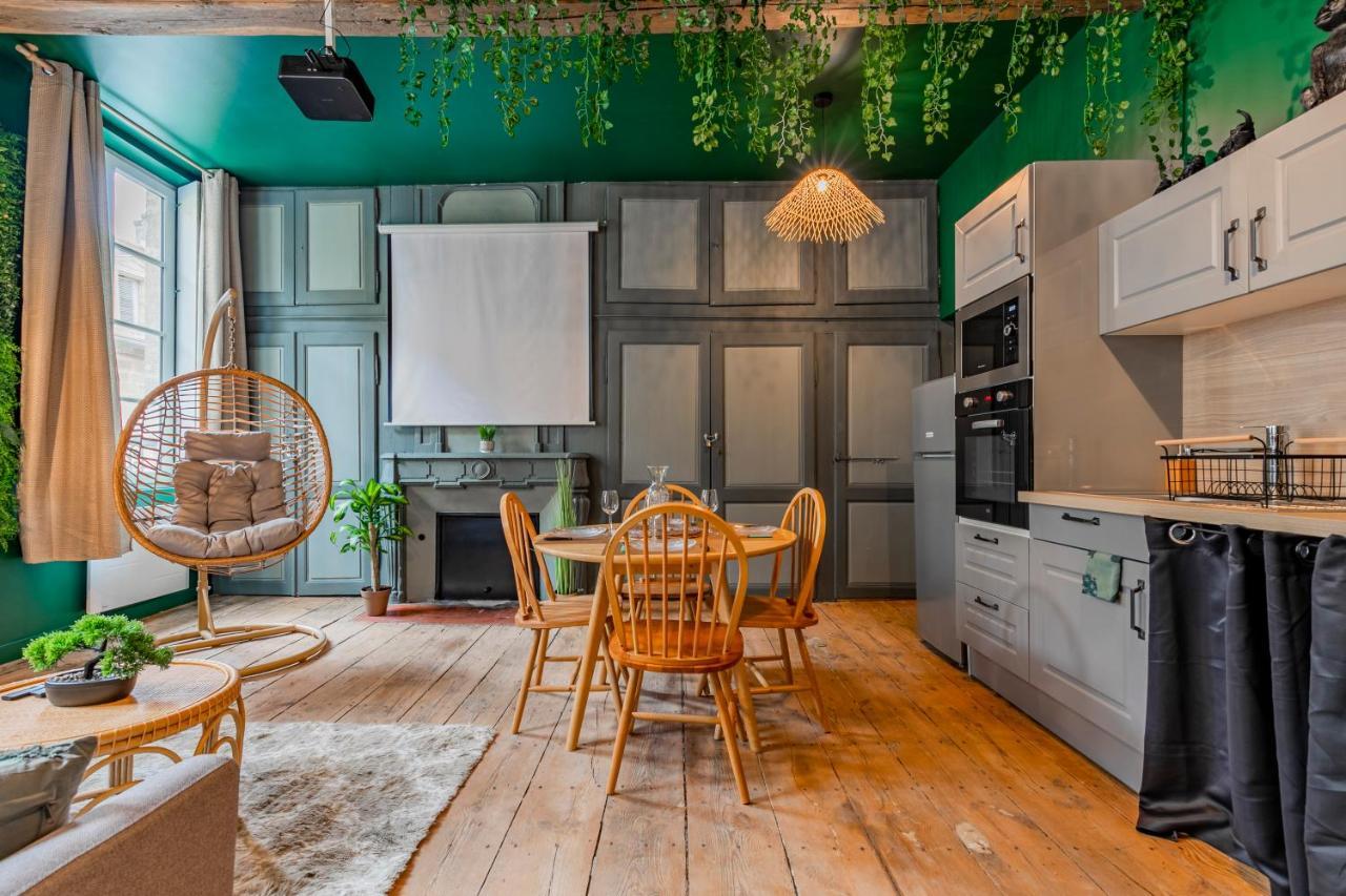 Appartement Jungle - Libourne Centre - 4 Pers - Sauna - Netflix Exteriér fotografie