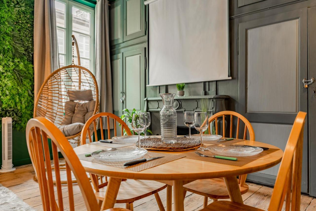 Appartement Jungle - Libourne Centre - 4 Pers - Sauna - Netflix Exteriér fotografie
